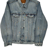 Levis Denim Jacket - Large Light Wash Cotton