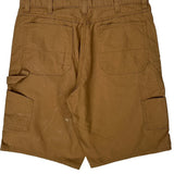 Faded Glory Carpenter Shorts - 36W 10L Brown Cotton