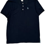 Disney Polo Shirt - Medium Navy Cotton