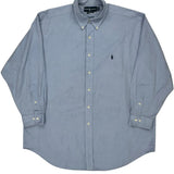 Yarmouth Ralph Lauren Shirt - XL Blue Cotton