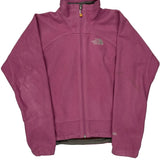 The North Face Fleece Jacket - Small Pink Polyester