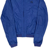 Diesel Bomber Jacket - Large Blue Nylon