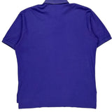 Polo By Ralph Lauren Polo Shirt - Large Blue Cotton