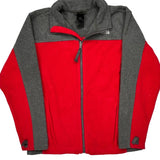 Age 14-16 The North Face Fleece Jacket - Large Grey Polyester