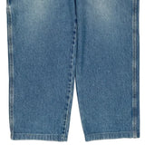 Dickies Carpenter Trousers - 38W 30L Blue Cotton