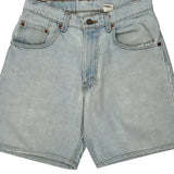 Levis Denim Shorts - 28W 8L Light Wash Cotton