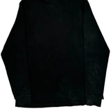 Lacoste 1/4 Zip - Large Black Cotton