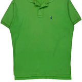 Polo By Ralph Lauren Polo Shirt - Medium Green Cotton