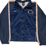 Penn State Nike College Track Jacket - Large Navy Polyester