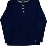 Age 4 Polo By Ralph Lauren Long Sleeve T-Shirt - XS Navy Cotton