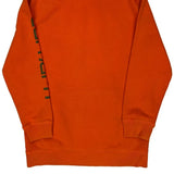 Age 14-16 Carhartt Hoodie - Large Orange Cotton