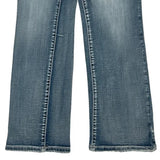 Earl Jeans Studded Jeans - 30W UK 8 Light Wash Cotton Blend