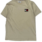 Tommy Jeans T-Shirt - Medium Beige Cotton