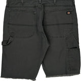 Dickies Cargo Shorts - 36″ Waist Black Cotton Blend