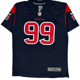 Texans, Age 10-12 Nike Nfl Football Jersey - Medium Navy Polyester