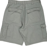 Wrangler Cargo Shorts - 34W 10L Grey Cotton