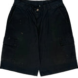 Dickies Cargo Shorts - 34W 12L Navy Cotton