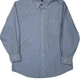 Tommy Hilfiger Striped Shirt - Large Blue Cotton