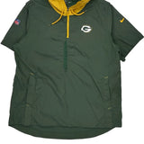 Green Bay Packers Nike Football Windbreaker - XL Green Polyester