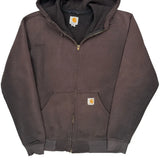 Carhartt Hoodie - Medium Brown Cotton