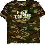 Basic Training Code 5 Camo T-Shirt - Large Camo Cotton