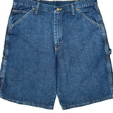 Old Mill Denim Shorts - 36W 11L Blue Cotton