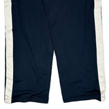 Nike Track Pants - Large Navy Polyester