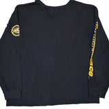 Authentic Wear Ralph Lauren Spellout Long Sleeve T-Shirt - XL Black Cotton