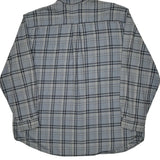 Carhartt Checked Flannel Shirt - 2XL Gray Cotton