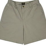 Riders Chino Shorts - 30W 7L Beige Cotton