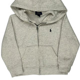 Age 3 Polo By Ralph Lauren Hoodie - XS Grey Cotton