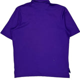 Polo By Ralph Lauren Polo Shirt - Large Purple Cotton