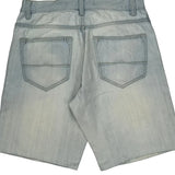 Avirex Denim Shorts - 34W 11L Light Wash Cotton