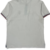 Mickey Mouse Disney Cartoon Polo Shirt - Large White Cotton