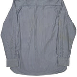 Tommy Hilfiger Striped Shirt - Large Blue Cotton