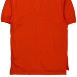 Tommy Hilfiger Polo Shirt - Medium Orange Cotton