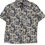 Croft & Barrow Floral Hawaiian Shirt - Medium Multicoloured Cotton