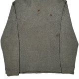 Polo By Ralph Lauren 1/4 Zip - XL Grey Cotton
