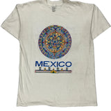 Mexico Fajer Graphic T-Shirt - XL White Cotton
