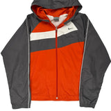 Age 11-12 Nike Windbreaker - Medium Orange Polyester