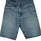 Wrangler Denim Shorts - 30W 10L Light Wash Denim
