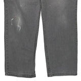 Carhartt Double Knee Carpenter Trousers - 36W 30L Grey Cotton