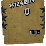 Age 8 Washington Wizards Adidas Nba Jersey - Small Gold Polyester