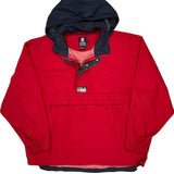 Chaps Ralph Lauren Oversized Anorak - Large Navy Polyester