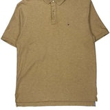 Tommy Hilfiger Polo Shirt - XL Beige Cotton
