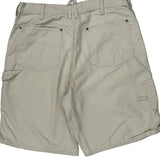 Unbranded Carpenter Shorts - 32W 10L Beige Cotton