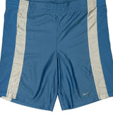 Nike Sport Shorts - Small Blue Polyester