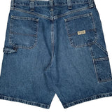 Wrangler Carpenter Shorts - 38W 9L Blue Cotton