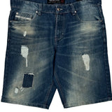 Ecko Unltd Denim Shorts - 34W 11L Blue Denim