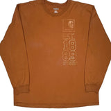 Over 120 Years Of Strength Carhartt Long Sleeve T-Shirt - XL Orange Cotton
